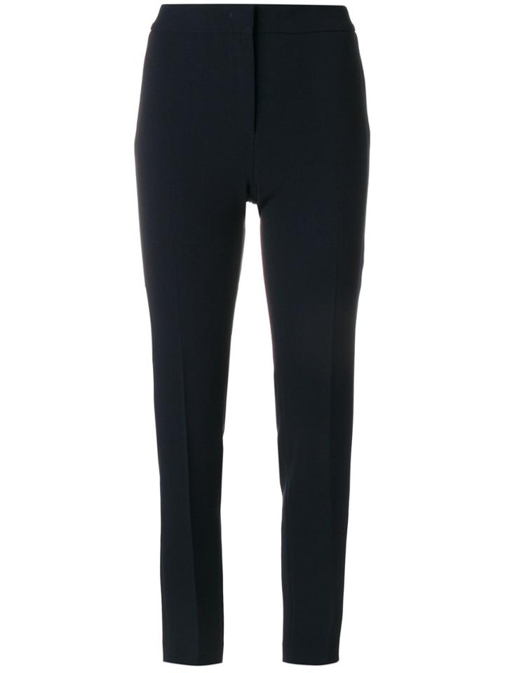 Alberto Biani Tailored Straight-leg Trousers - Blue