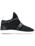 Giuseppe Zanotti Design Logo Sock Sneakers - Black