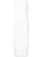 Alexandre Vauthier Net Tank Dress - White