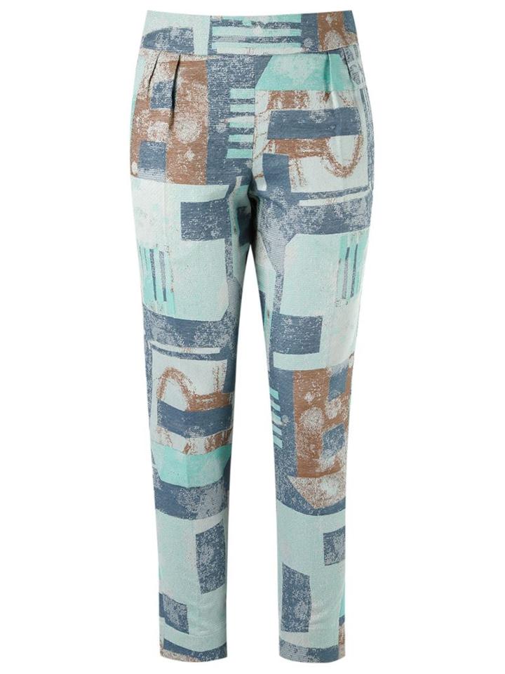 Fernanda Yamamoto Abstract Print Cropped Trousers
