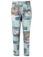 Fernanda Yamamoto Abstract Print Cropped Trousers