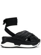 Eudon Choi X Décke Platform Sandals - Black