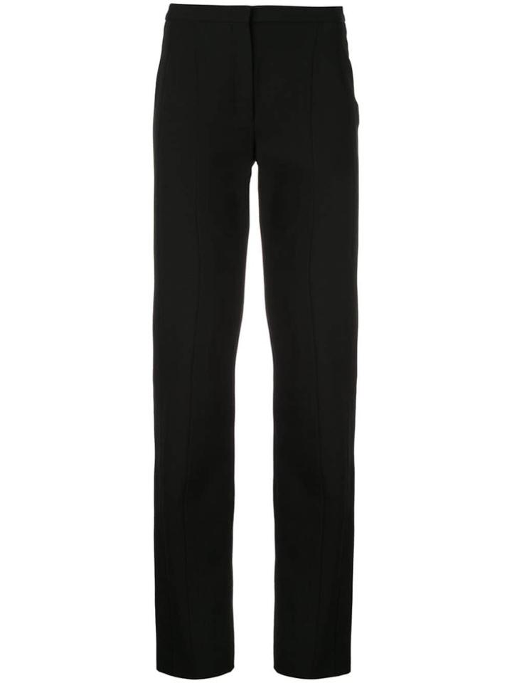 Narciso Rodriguez Straight-leg Tailored Trousers - Black