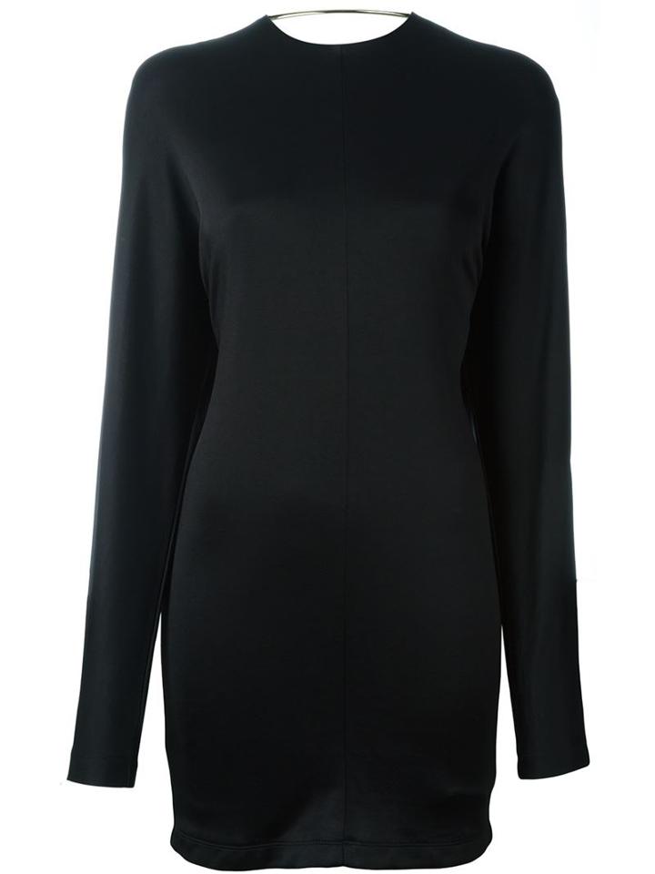 T By Alexander Wang Draped Back Dress