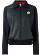 Adidas Firebird Track Jacket, Women's, Size: 42, Black, Polyester/polyurethane/cotton