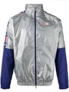 Kappa - Colour-block Bomber Jacket - Men - Polyester - M, Grey, Polyester