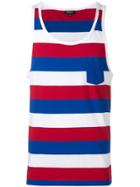Ron Dorff Striped Tank Top - Red