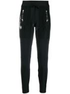 High By Claire Campbell Floral Printed Sweatpants - Black