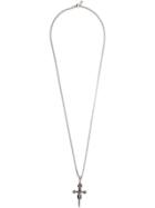 Nialaya Jewelry Cross Pendant Necklace - Metallic