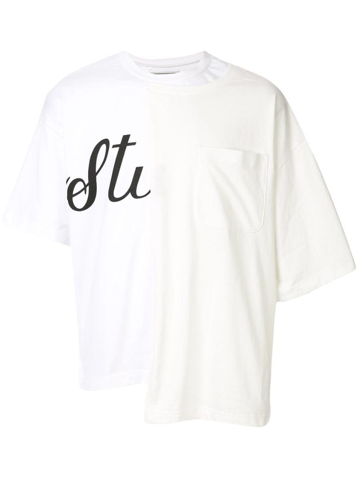 Maison Mihara Yasuhiro Deconstructed T-shirt - White