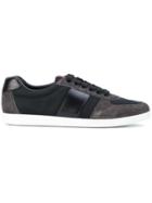 Prada Contrast Panel Sneakers - Grey