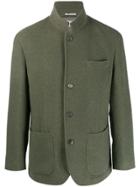 Brunello Cucinelli Long-sleeve Fitted Blazer - Green