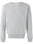 Closed - Patch Detail Sweatshirt - Men - Cotton/polyester - L, Grey, Cotton/polyester