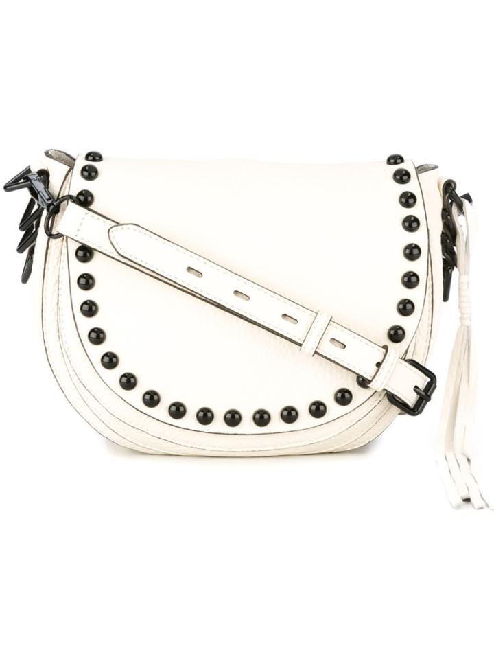 Rebecca Minkoff 'unlined' Saddle Crossbody Bag, Women's, White