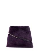 Prada Chain Strap Shoulder Bag - Purple
