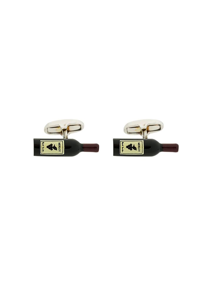 Paul Smith Merlot Wine Cufflinks - Metallic