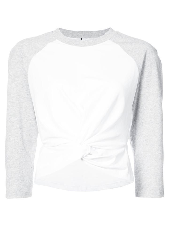 T By Alexander Wang Baseball T-shirt - Unavailable