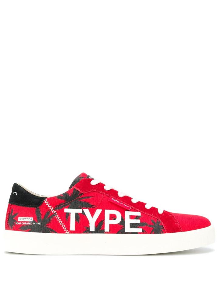 Moa Master Of Arts Type Sneakers - Red