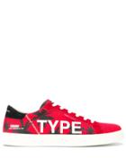 Moa Master Of Arts Type Sneakers - Red