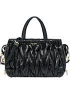 Miu Miu Avenue Travel Bag - Black