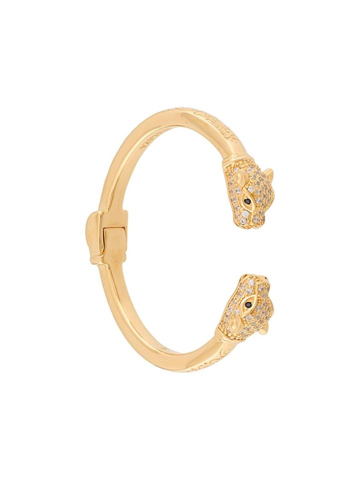 Nialaya Jewelry Panther Bangle - Yellow & Orange