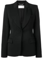 Alberta Ferretti Wide Lapel Blazer - Black