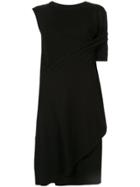 Mm6 Maison Margiela Layered T-shirt Dress - Black