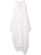 Stefano Mortari Draped Dress - White