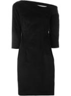 Martine Jarlgaard Asymmetric Fitted Dress - Black