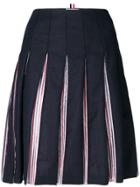Thom Browne Insert Lining Pleated Skirt - Blue