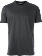Neil Barrett Wasted T-shirt, Men's, Size: Xxl, Grey, Cotton