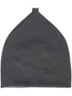 Label Under Construction Knitted Beanie Hat - Grey