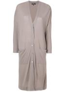 Salvatore Ferragamo Long Cardigan - Nude & Neutrals