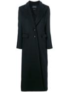 Isabel Marant - Fraley Duster Coat - Women - Cotton/viscose/cashmere/virgin Wool - 34, Black, Cotton/viscose/cashmere/virgin Wool