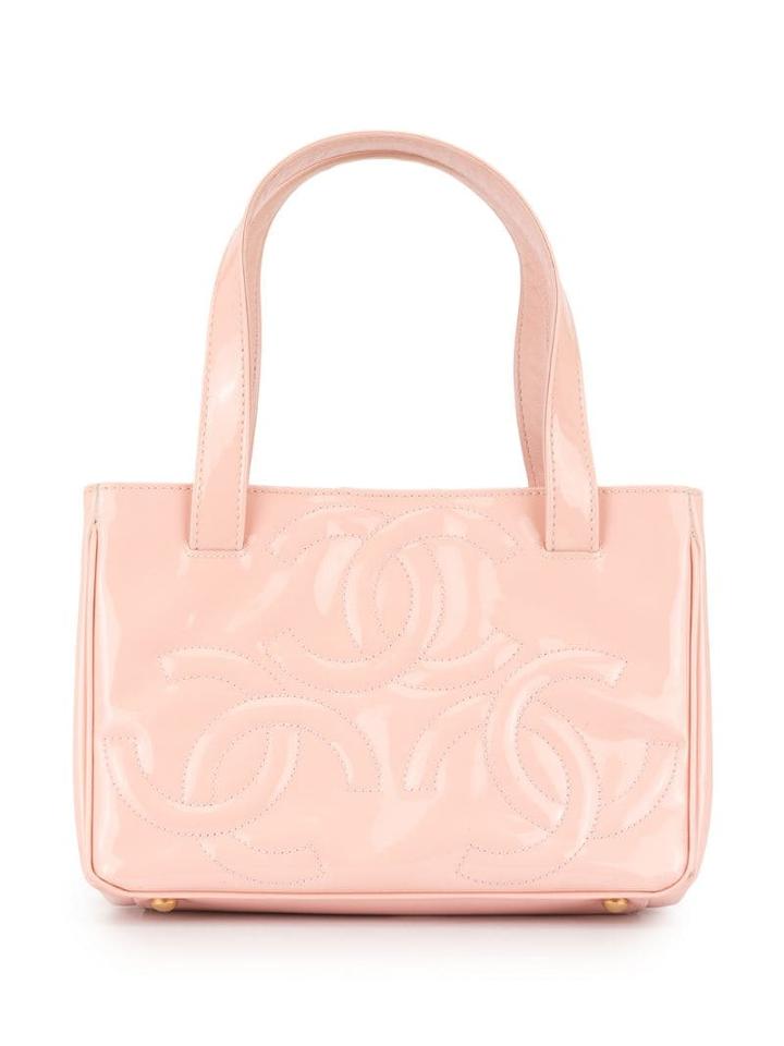 Chanel Pre-owned Triple Cc Tote Bag - Pink
