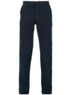 Boss Hugo Boss - Flap Pocket Trousers - Men - Cotton/linen/flax - 48, Blue, Cotton/linen/flax