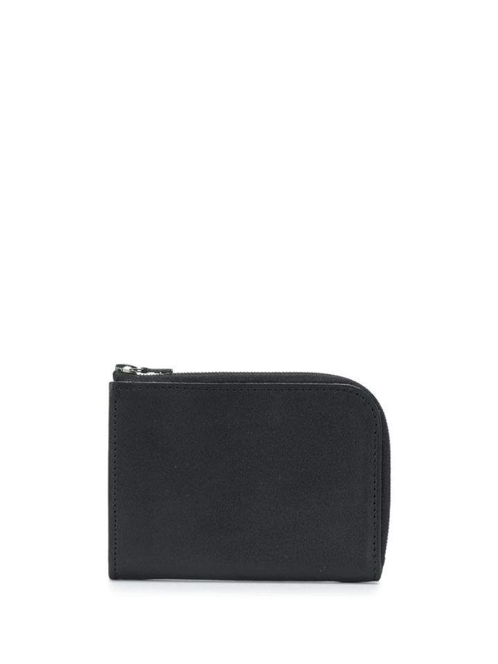Isaac Reina Zip Around Wallet - Black
