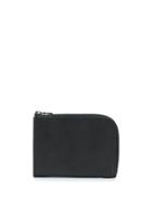 Isaac Reina Zip Around Wallet - Black