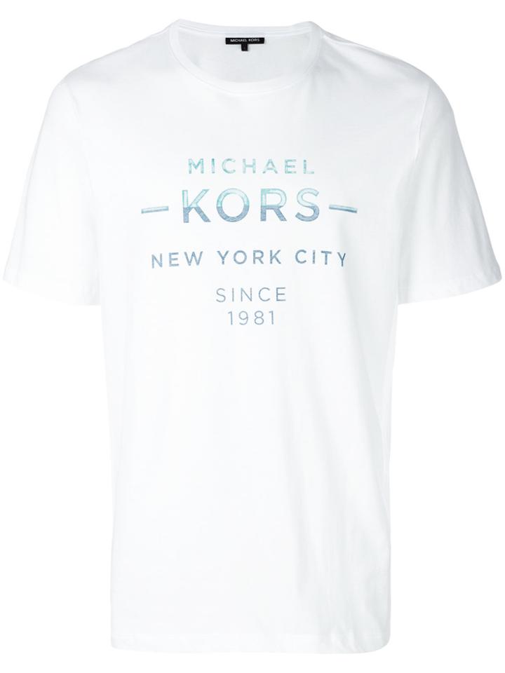 Michael Kors Collection Branded T-shirt - White