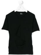 Lost And Found Kids - Happy Face T-shirt - Kids - Cotton - 2 Yrs, Black