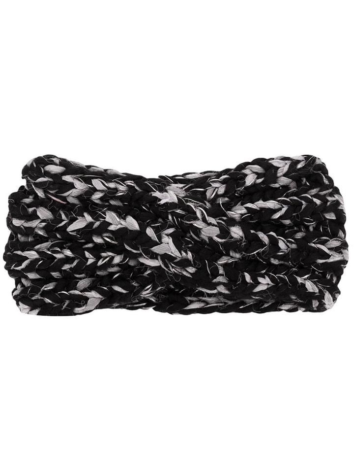 Eugenia Kim Wide Knitted Hair Band - Black