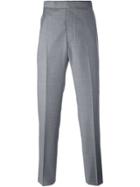 Thom Browne Straight Leg Trousers - Grey