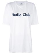 Carhartt - Pam X Carhartt Wip Radio Club Logo T-shirt - Women - Cotton - S, White, Cotton