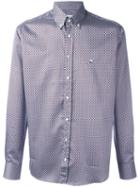 Etro Micro Print Shirt, Men's, Size: 41, Cotton
