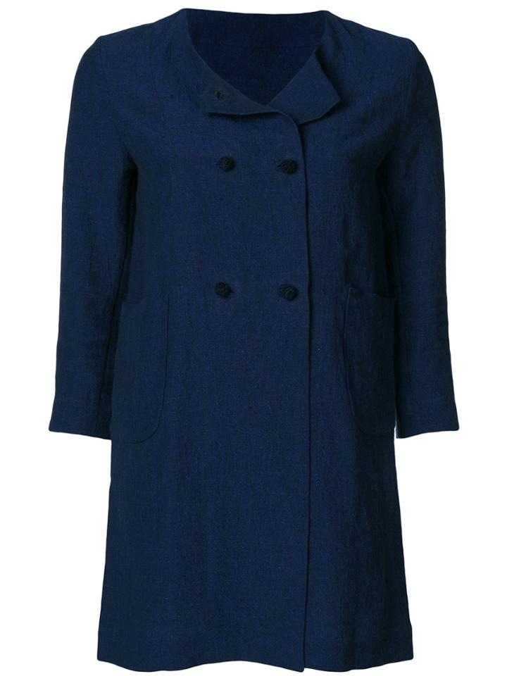 Daniela Gregis Double Breasted Jacket - Blue