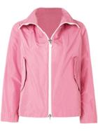Moncler Zipped Fitted Jacket - Pink & Purple