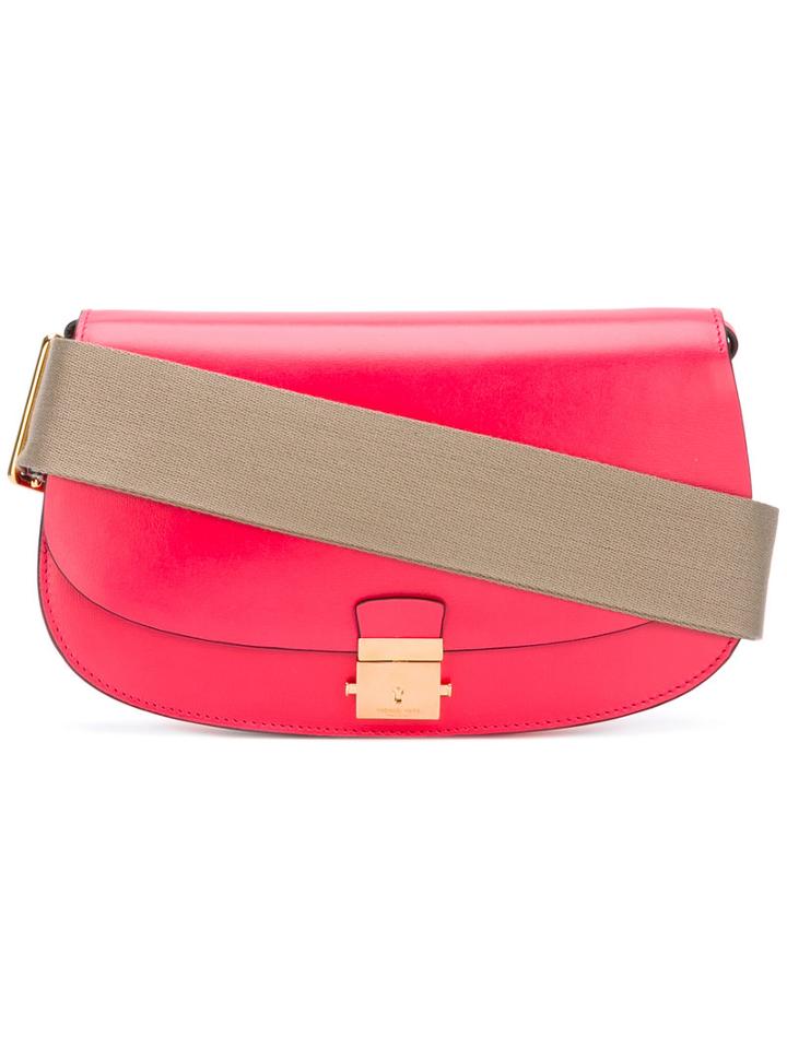 Michael Kors - Small Shoulder Bag - Women - Leather - One Size, Pink/purple, Leather