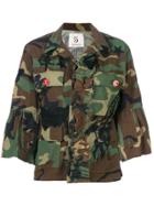 5 Progress Camouflage Print Jacket - Multicolour