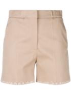 Fendi Tailored Fitted Shorts - Brown