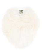 Mr & Mrs Italy Fur Collar - White